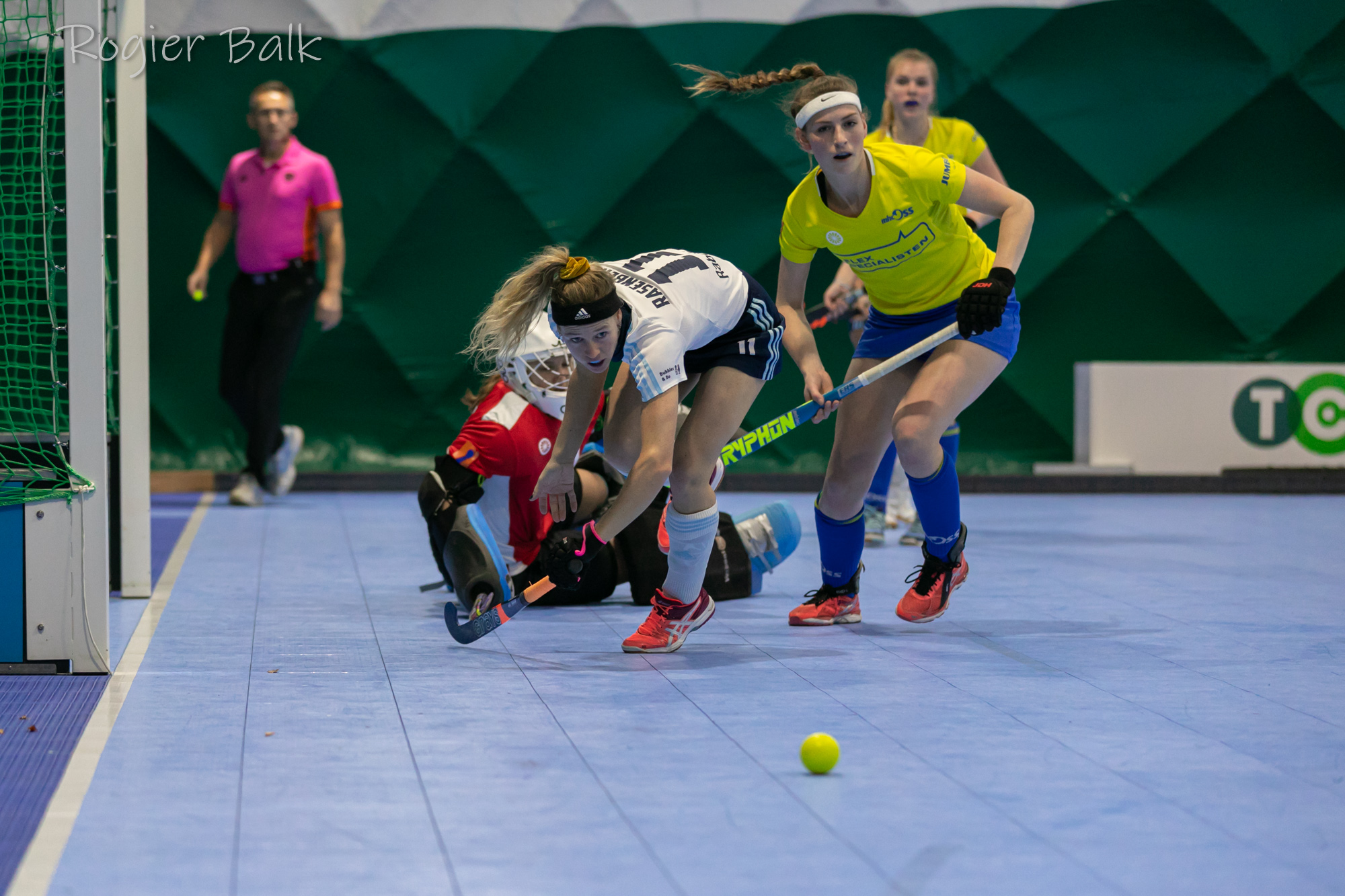 HC Tilburg, HockeyDome, dames1, mhc_Oss
